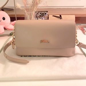 Longchamp 'Honore' Crossbody Bag - Pink